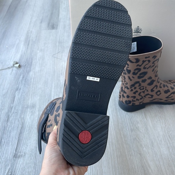 🎉HP🎉Hunter short cheetah print boot - Picture 4 of 6